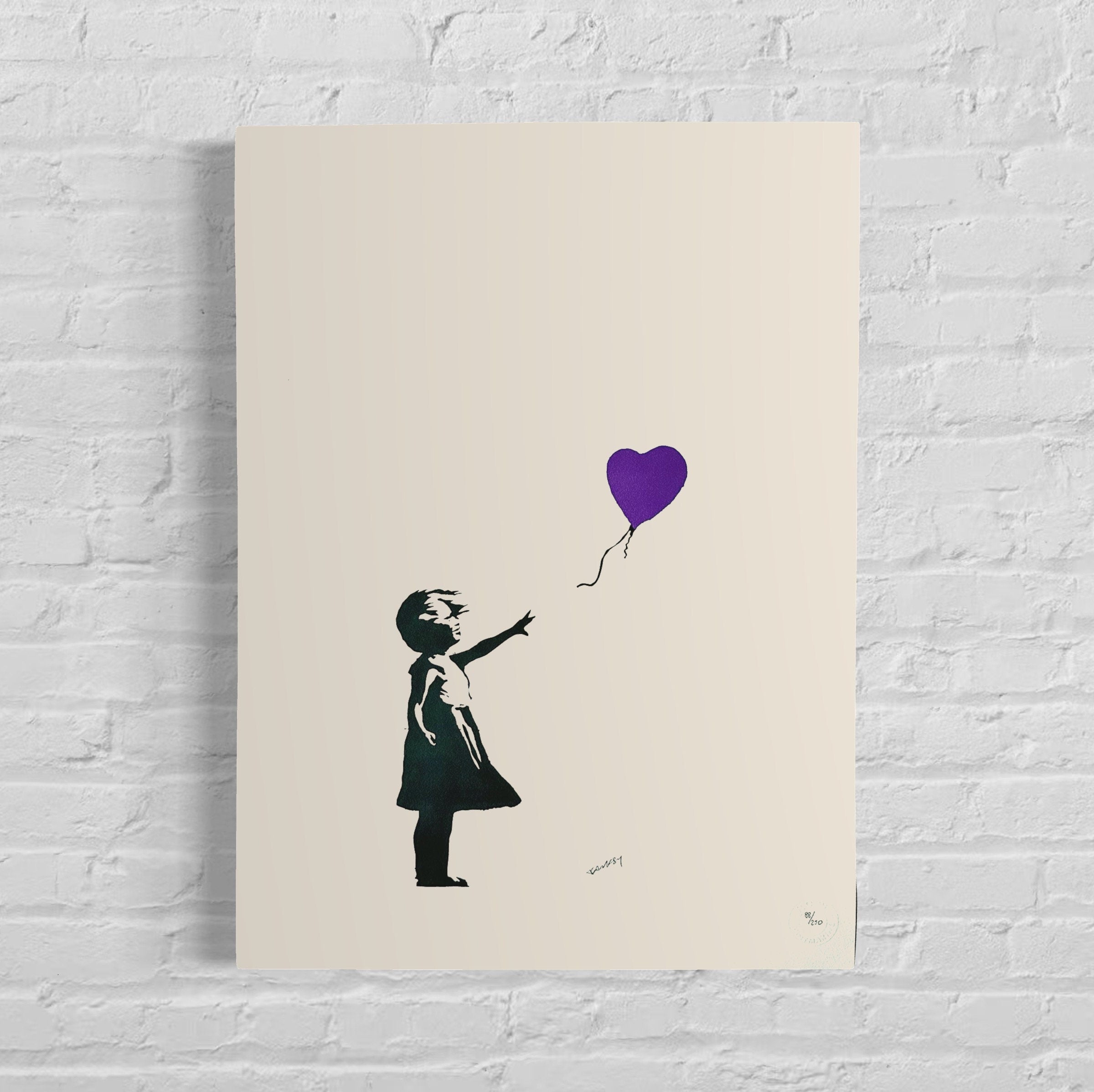 Banksy girl with the balloon